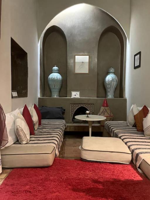 Exclusive And Stylish 4-Bedroom Riad With Plunge Pool Marrakesch Exterior foto