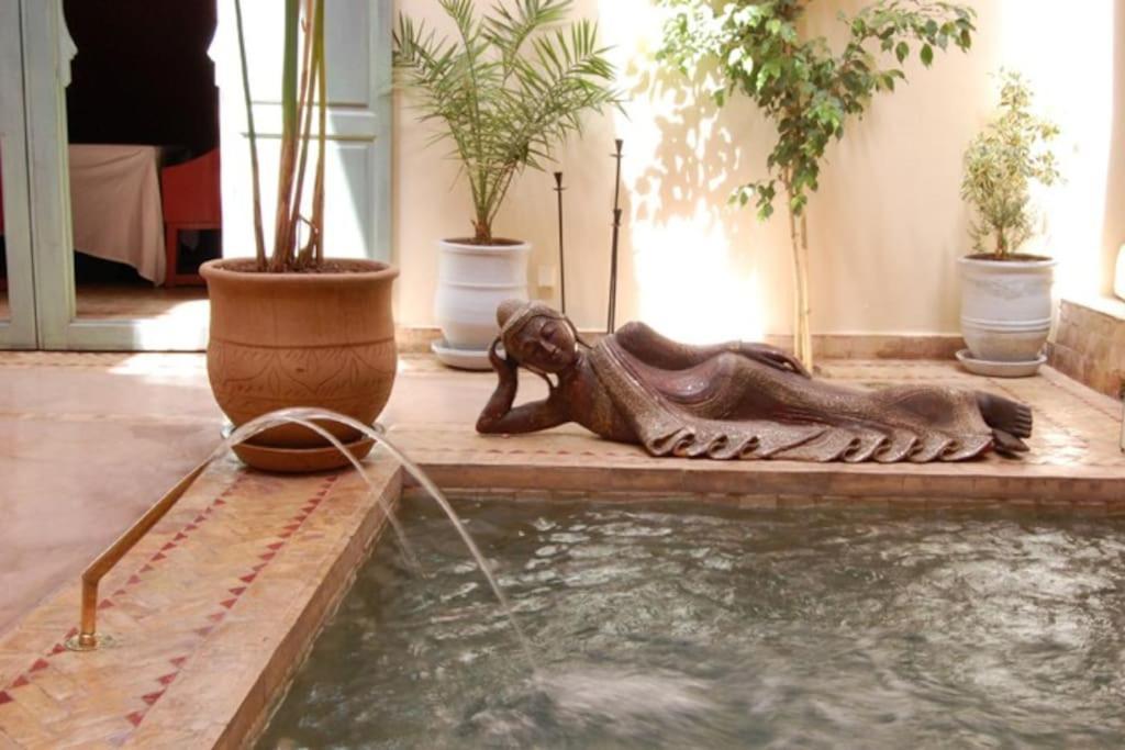 Exclusive And Stylish 4-Bedroom Riad With Plunge Pool Marrakesch Exterior foto