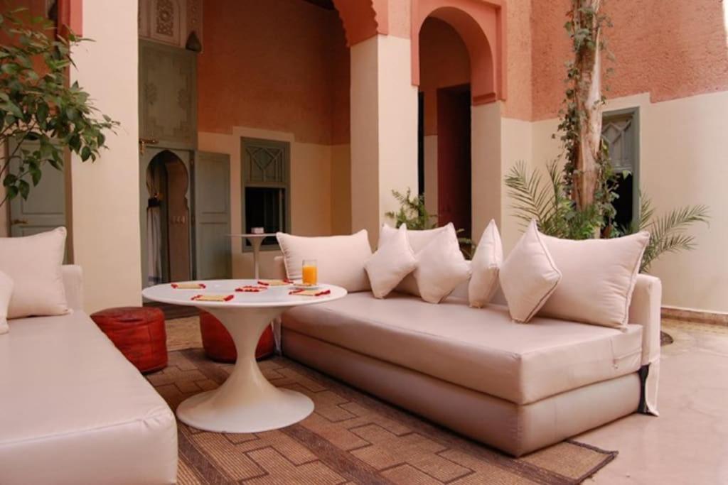 Exclusive And Stylish 4-Bedroom Riad With Plunge Pool Marrakesch Exterior foto