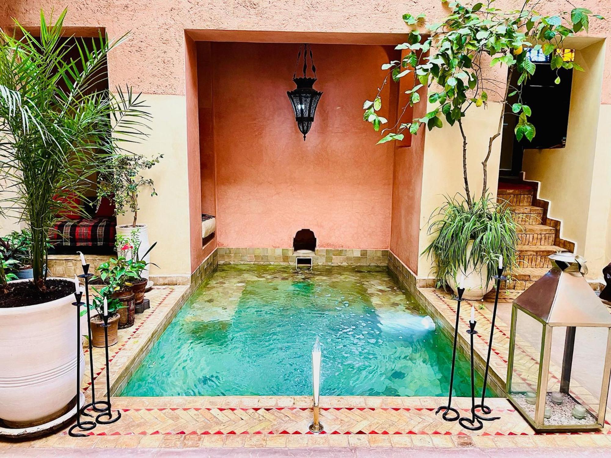 Exclusive And Stylish 4-Bedroom Riad With Plunge Pool Marrakesch Exterior foto