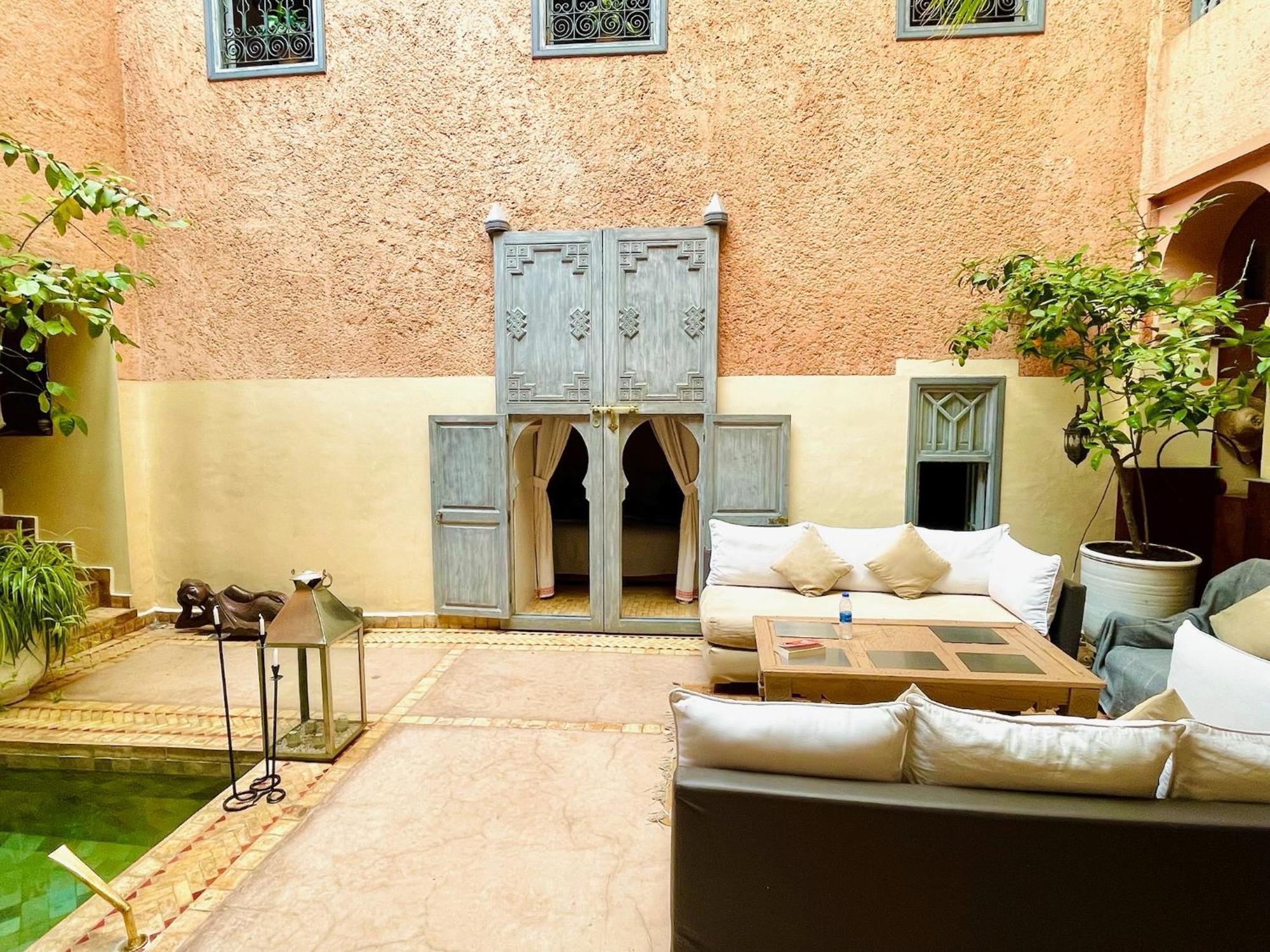 Exclusive And Stylish 4-Bedroom Riad With Plunge Pool Marrakesch Exterior foto