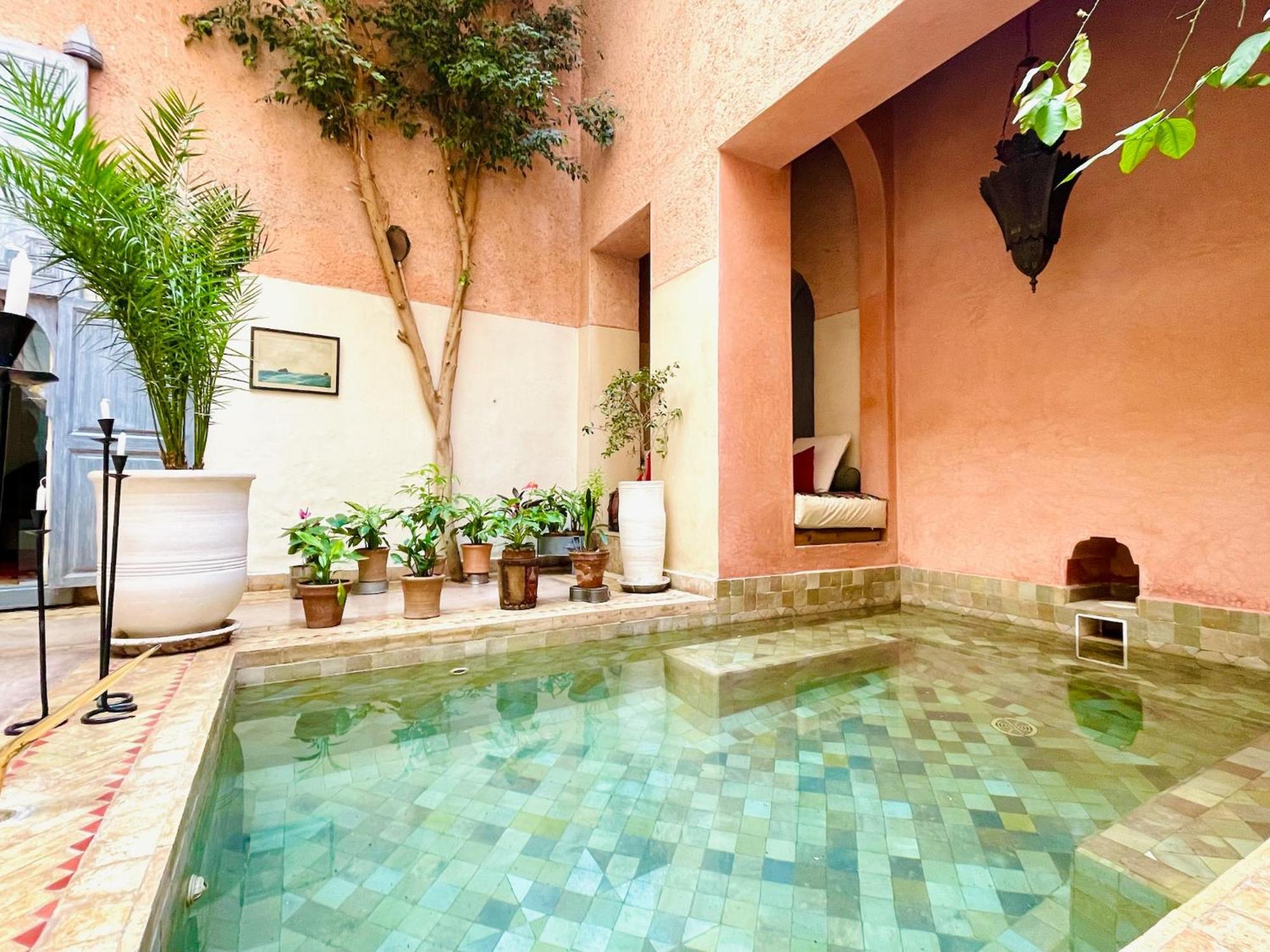 Exclusive And Stylish 4-Bedroom Riad With Plunge Pool Marrakesch Exterior foto
