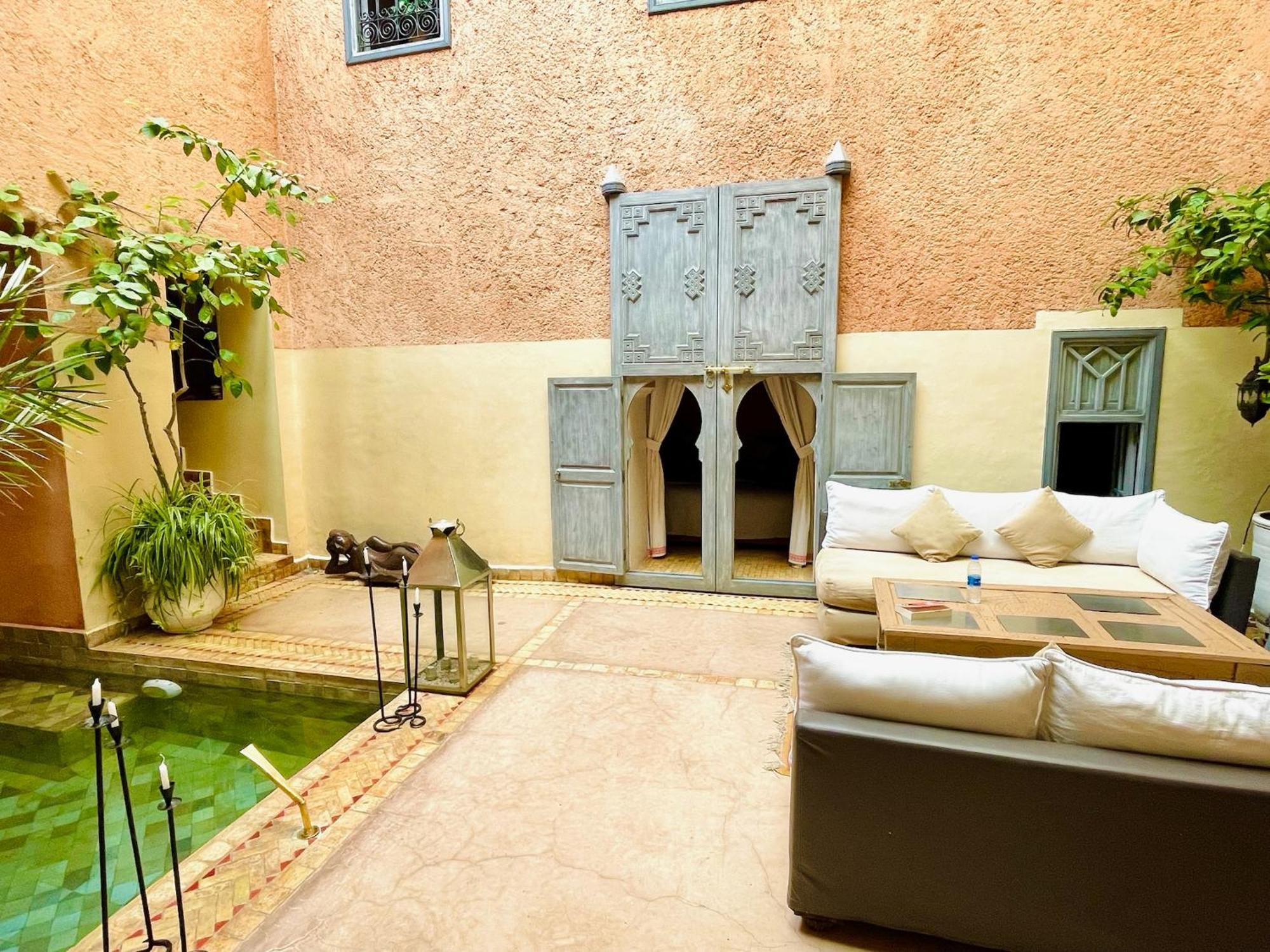 Exclusive And Stylish 4-Bedroom Riad With Plunge Pool Marrakesch Exterior foto